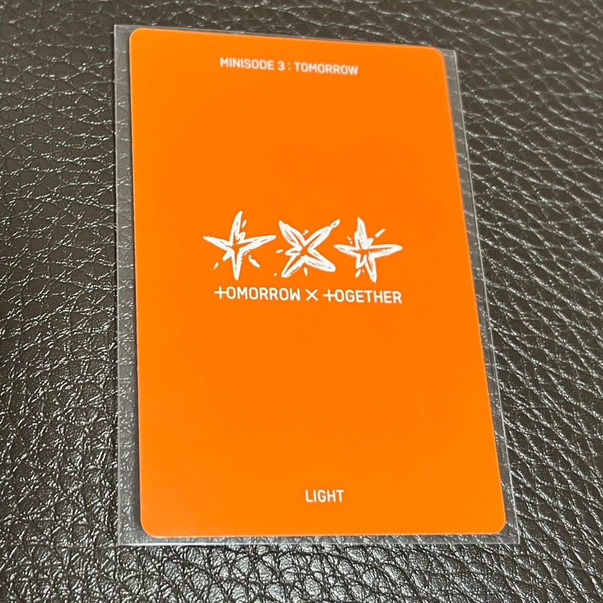 TXT ヨンジュン トレカ Light ver TOMORROW X TOGETHER TXT ヨンジュン トレカ Light ver TOMORROW X TOGETHER