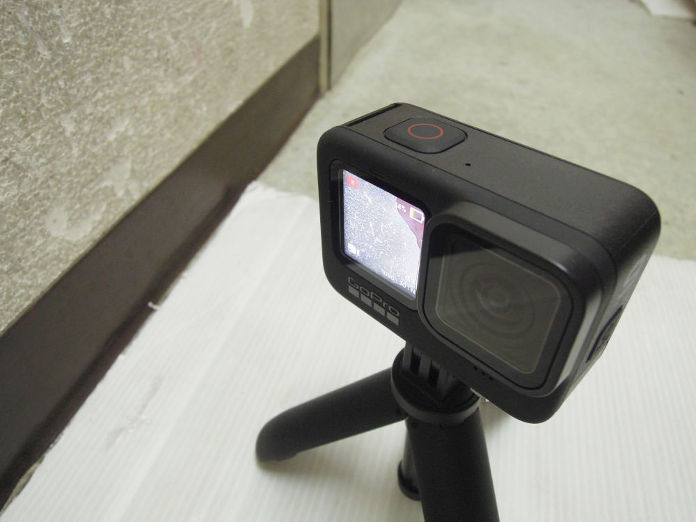 3972) 美品 GoPro HERO9 BLACK ゴープロ アクションカメラ バッテリー2個付きの画像2