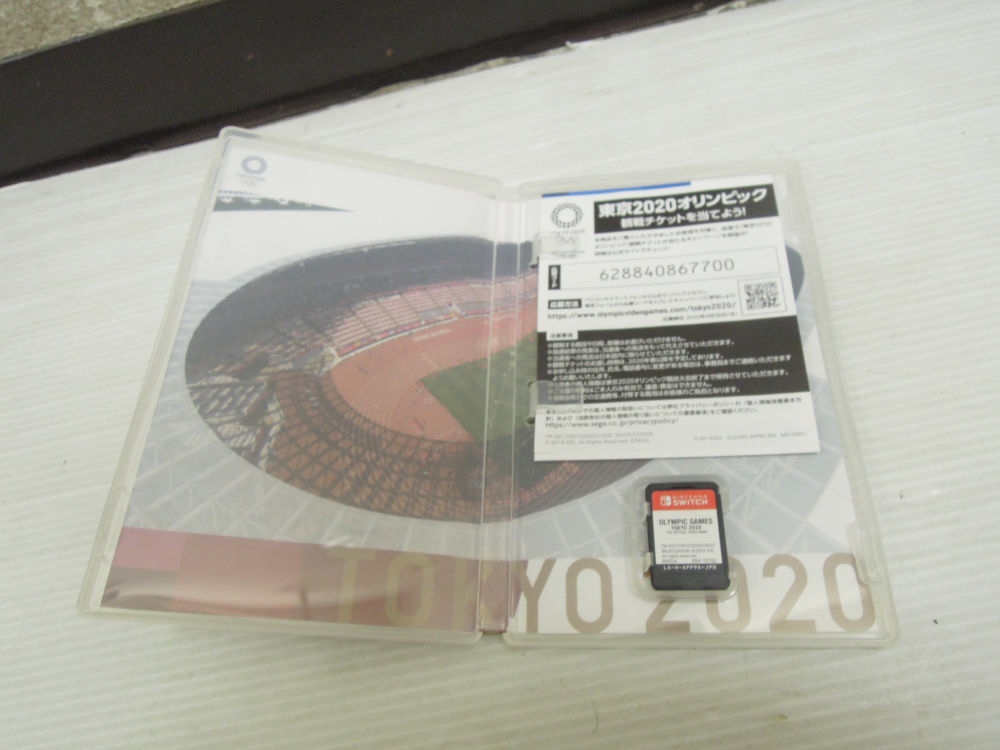 3786) Nintendo Switch ニンテンドースイッチ ソフト 東京2020オリンピック The Official Video Gameの画像4