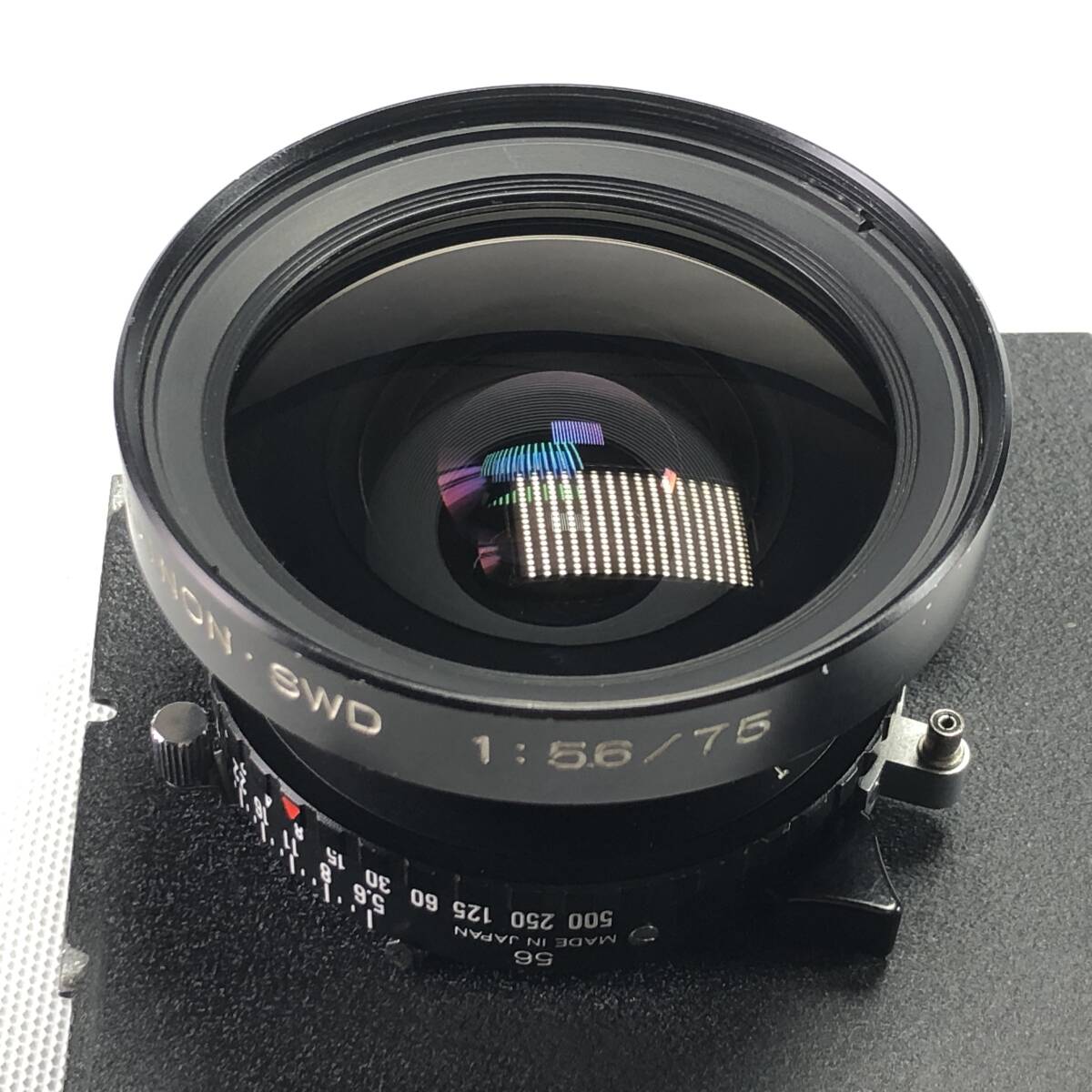 1スタ FUJINON ・SWD 75mm F5.6 TOYOボード フジノン 大判 カメラ レンズ 並品 1円 24D ヱOA4の画像6