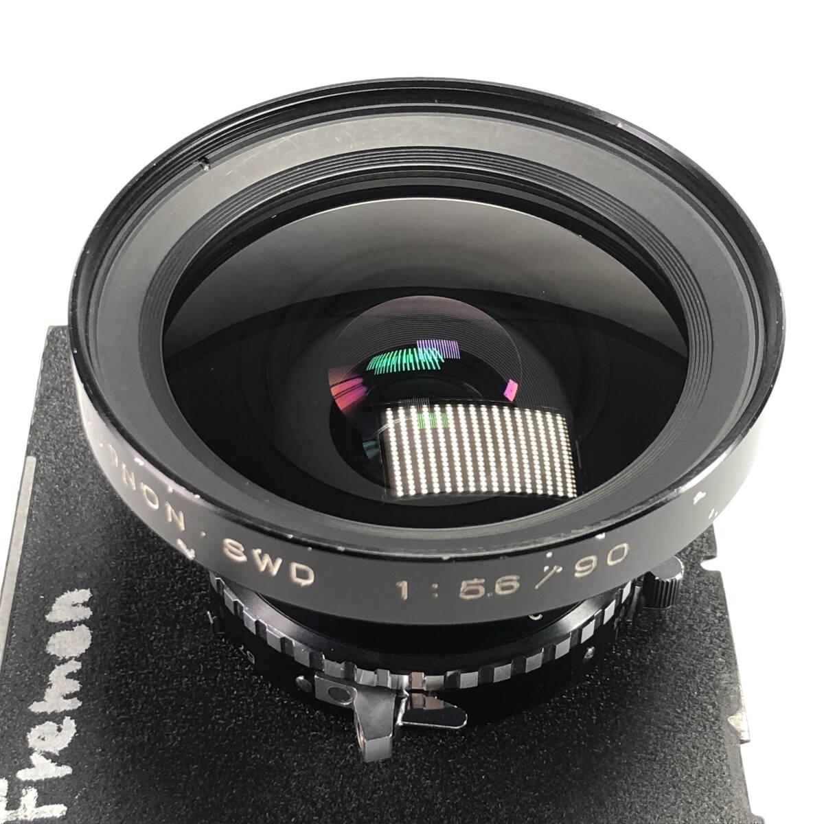 1スタ FUJINON ・SWD 90mm F5.6 TOYOボード フジノン 大判 カメラ レンズ 並品 1円 24D ヱOA4の画像6