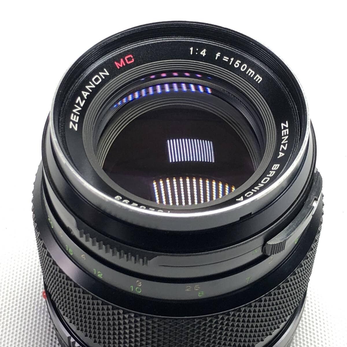 1スタ ZENZA BRONICA ZENZANON MC 150mm F4 ゼンザブロニカ ゼンザノン 単焦点 レンズ 並品 1円 24D ヱOA4_画像3