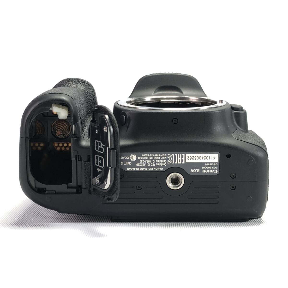 1スタ Canon EOS 80D + EF-S18-55mm F4-5.6 IS STM キヤノン デジタル 一眼レフ カメラ 動作OK 1円 ② 24D ヱOA4の画像8