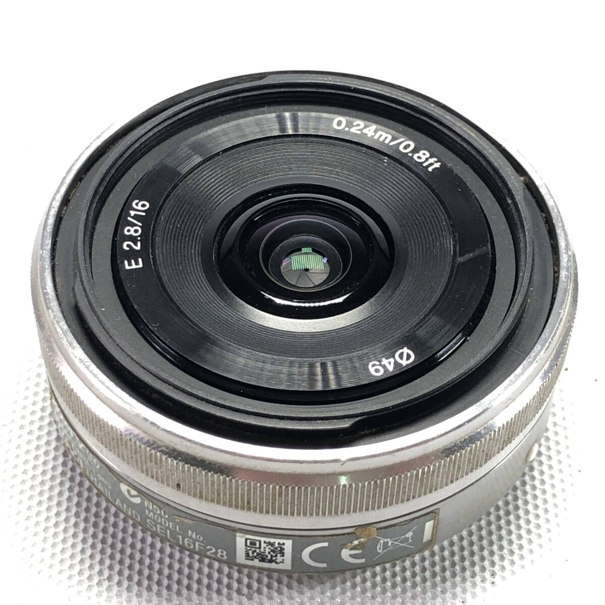 SONY NEX-3 + E 16mm F2.8 ソニー ミラーレス カメラ ジャンク品 24D ヱOA4の画像10