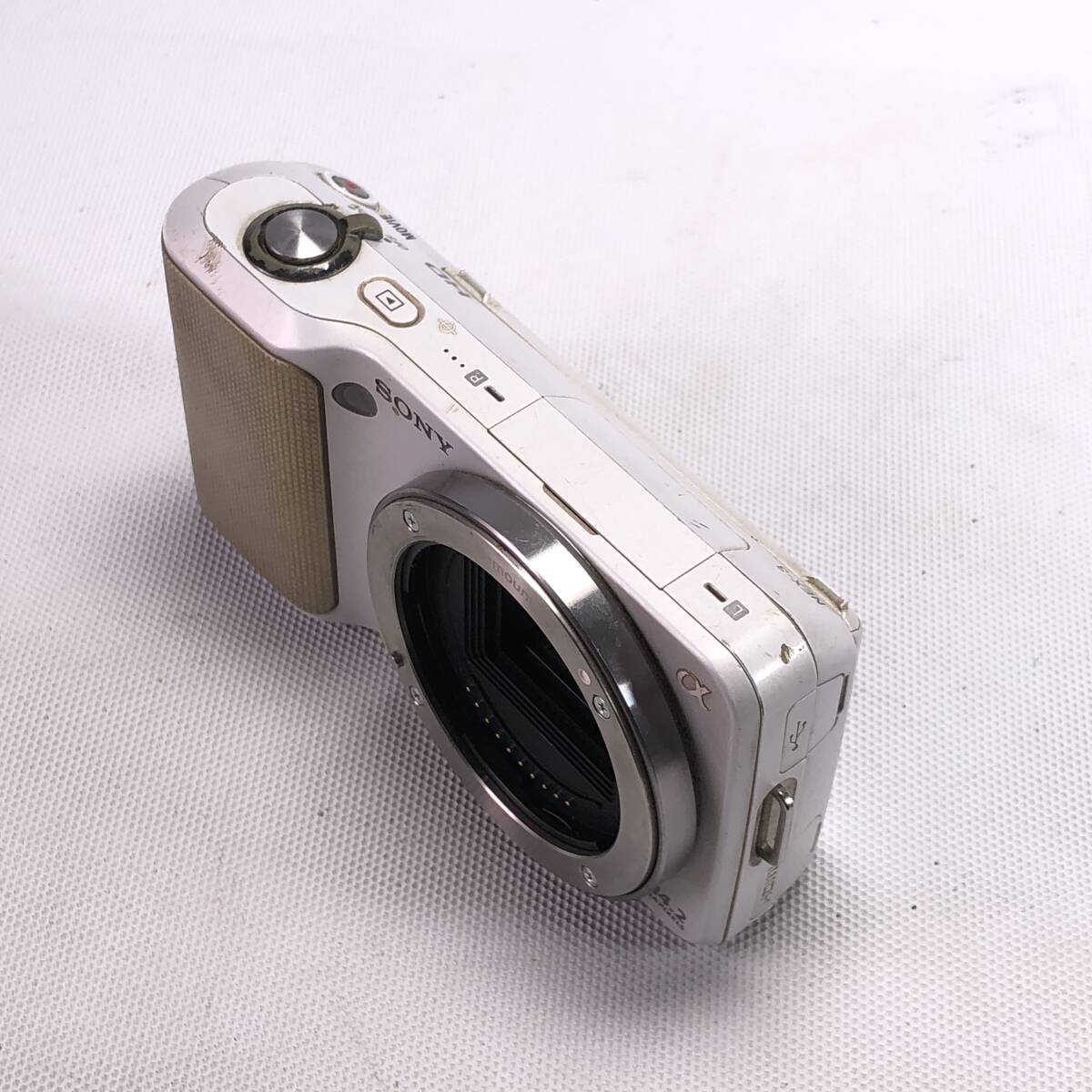 SONY NEX-3 + E 16mm F2.8 ソニー ミラーレス カメラ ジャンク品 24D ヱOA4の画像4