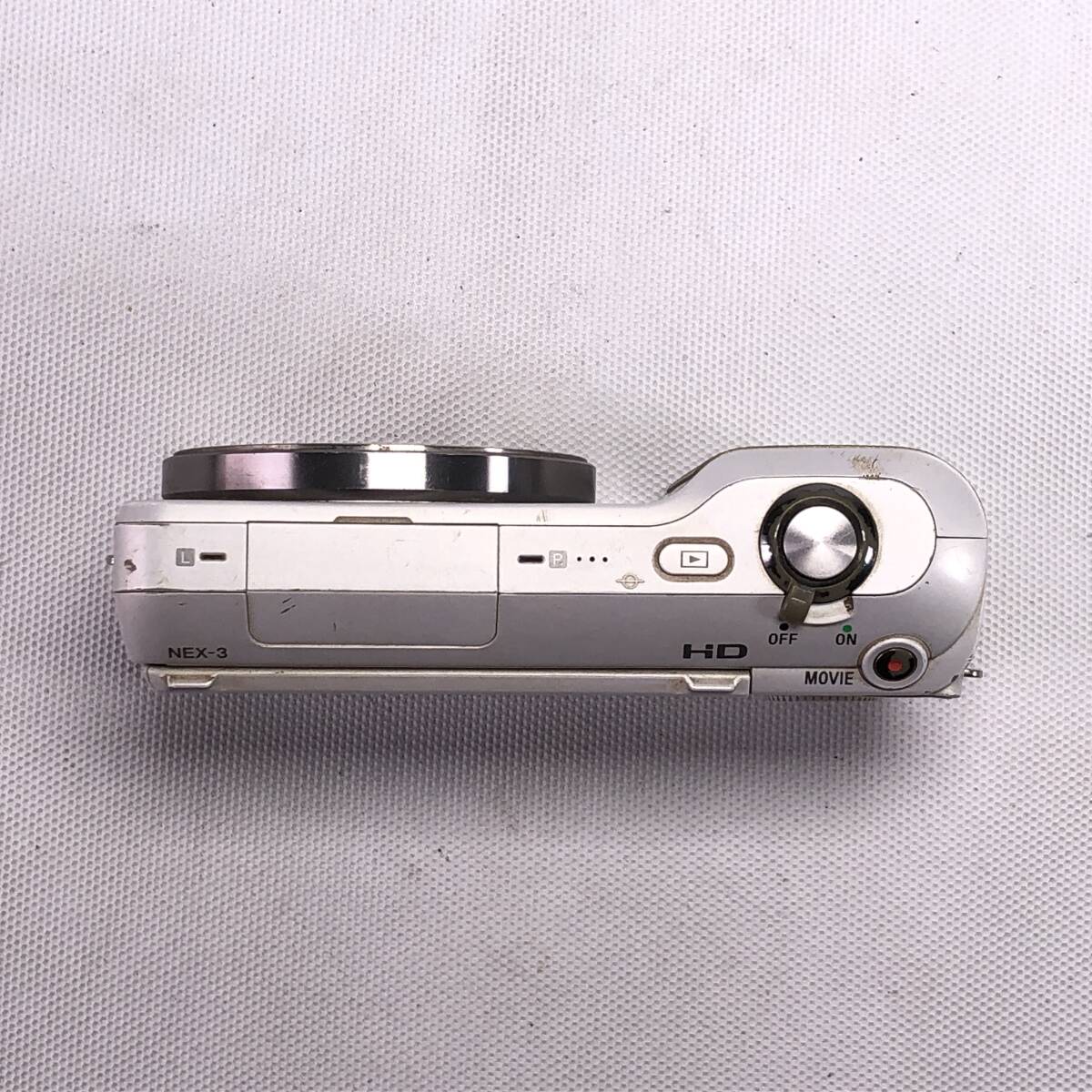 SONY NEX-3 + E 16mm F2.8 ソニー ミラーレス カメラ ジャンク品 24D ヱOA4の画像5
