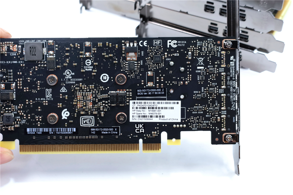 動作確認済 NVIDIA T400 2GB GDDR6 /PCI Express 3.0 x16接続  グラフィックボード グラボ 中古品 の画像7