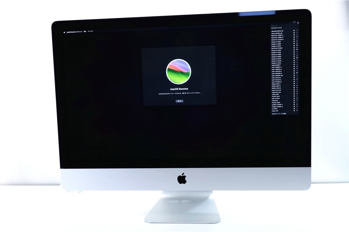 現状品 APPLE iMac A2115 Retina Corei5 RadeonPro不明 超高精細液晶27inch 5K iMac 2019 i5 9600k RAM16GB SSD欠品 13284