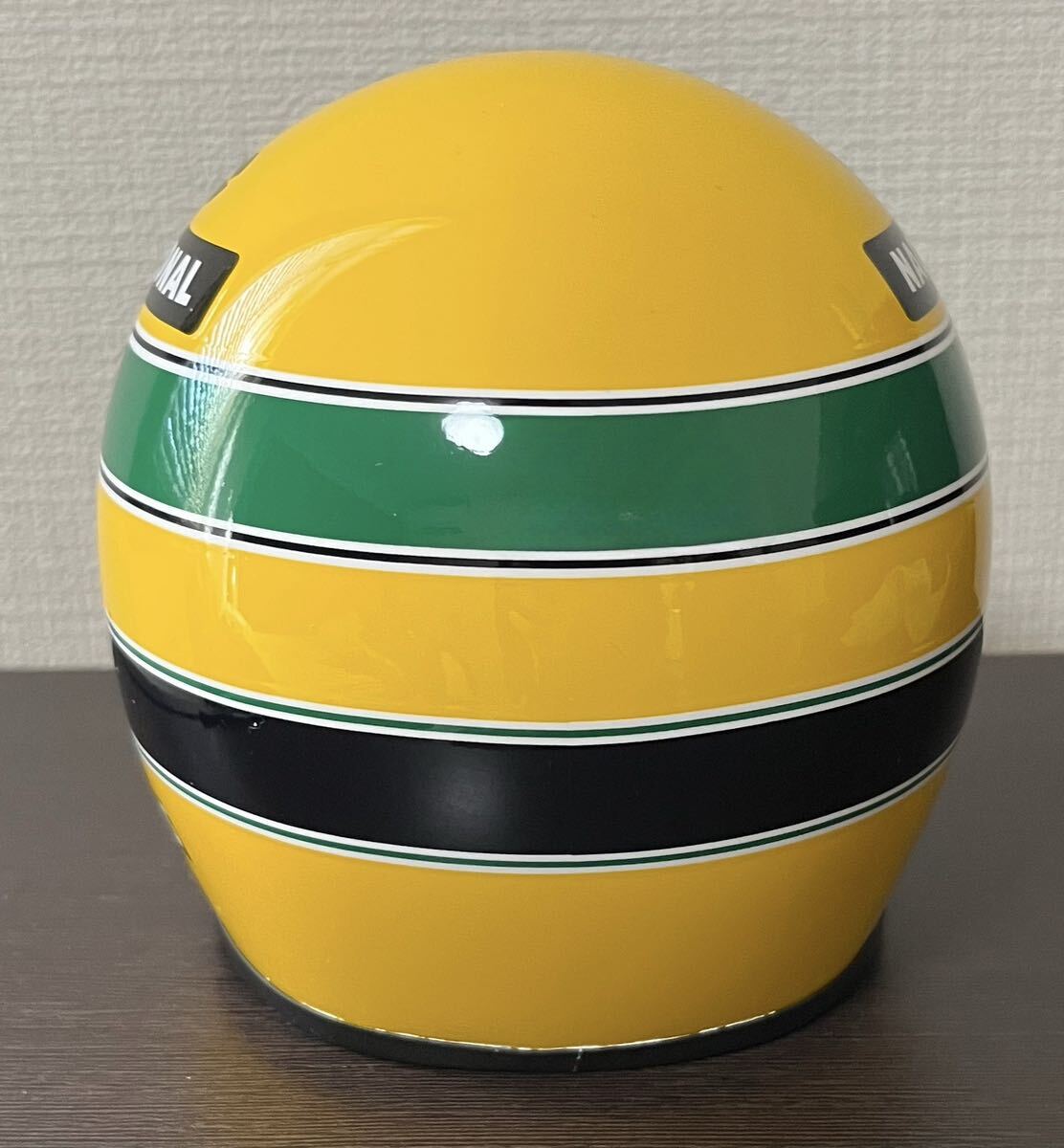 1/2 scale Senna 1990 replica helmet 