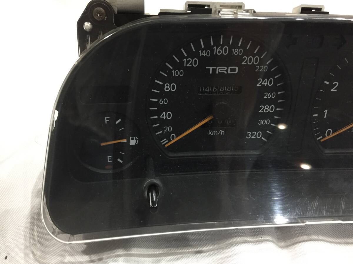 * Toyota Mark Ⅱ Chaser Cresta JZX90 1JZ-GTE TRD 5 speed manual full scale meter 