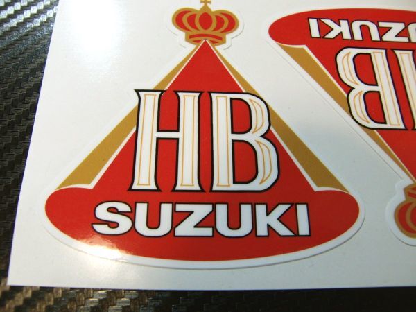 HB SUZUKI ステッカー 【ハーベー RG500Γ GSX-R ウンチー二】の画像2