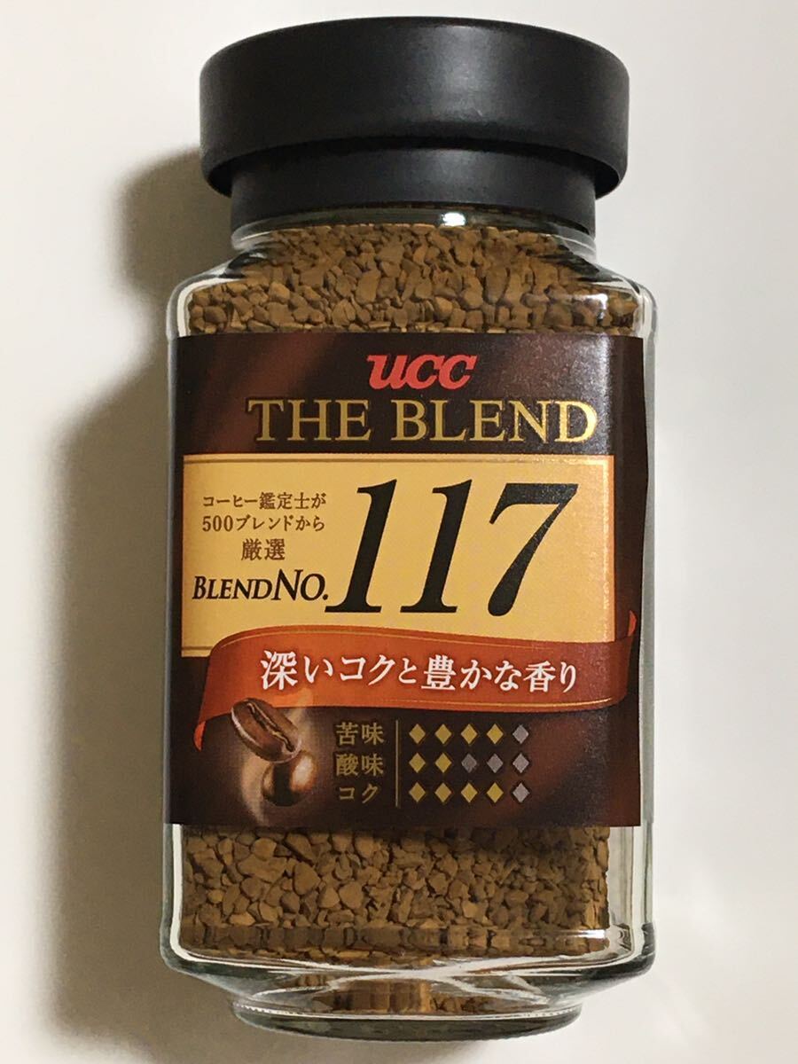 UCC THE BLEND 117 × 12個 コーヒー インスタントコーヒー ブレンド 送料無料 上島珈琲 珈琲の画像2