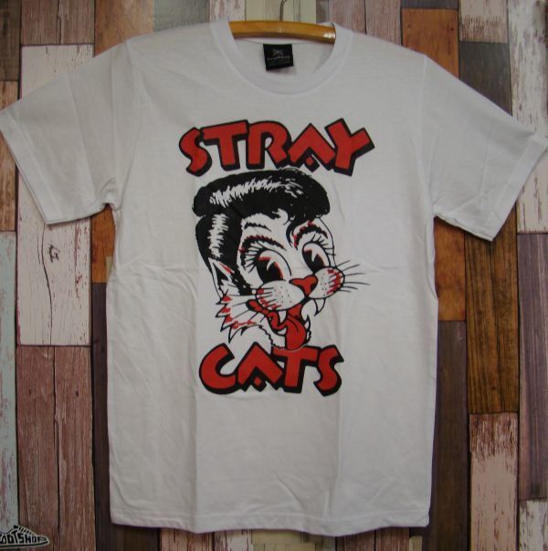【送料無料】XL★新品 ストレイ・キャッツ【Stray Cats】KRAFT★バンドTシャツの画像1