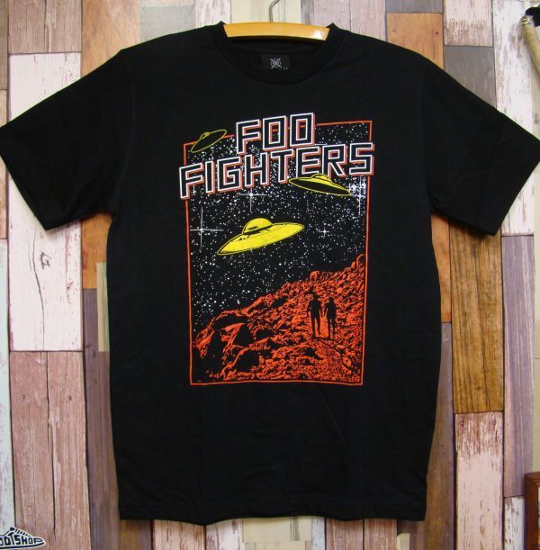 【送料無料】XL★新品フーファイターズ【FOO FIGHTERS】UFO★プリントTシャツの画像1