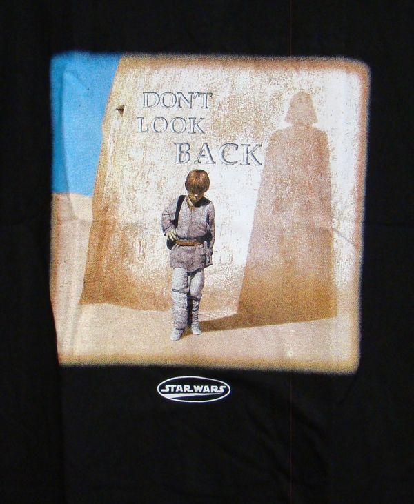 【送料無料】L★新品スターウォーズ【DON'T LOOK BACK】プリントTシャツ★キムタク_画像2