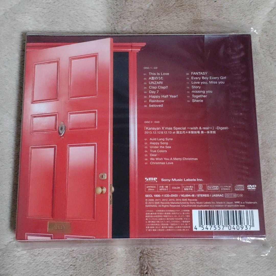 西野カナ/Secret Collection RED  DVD付 初回生産限定盤