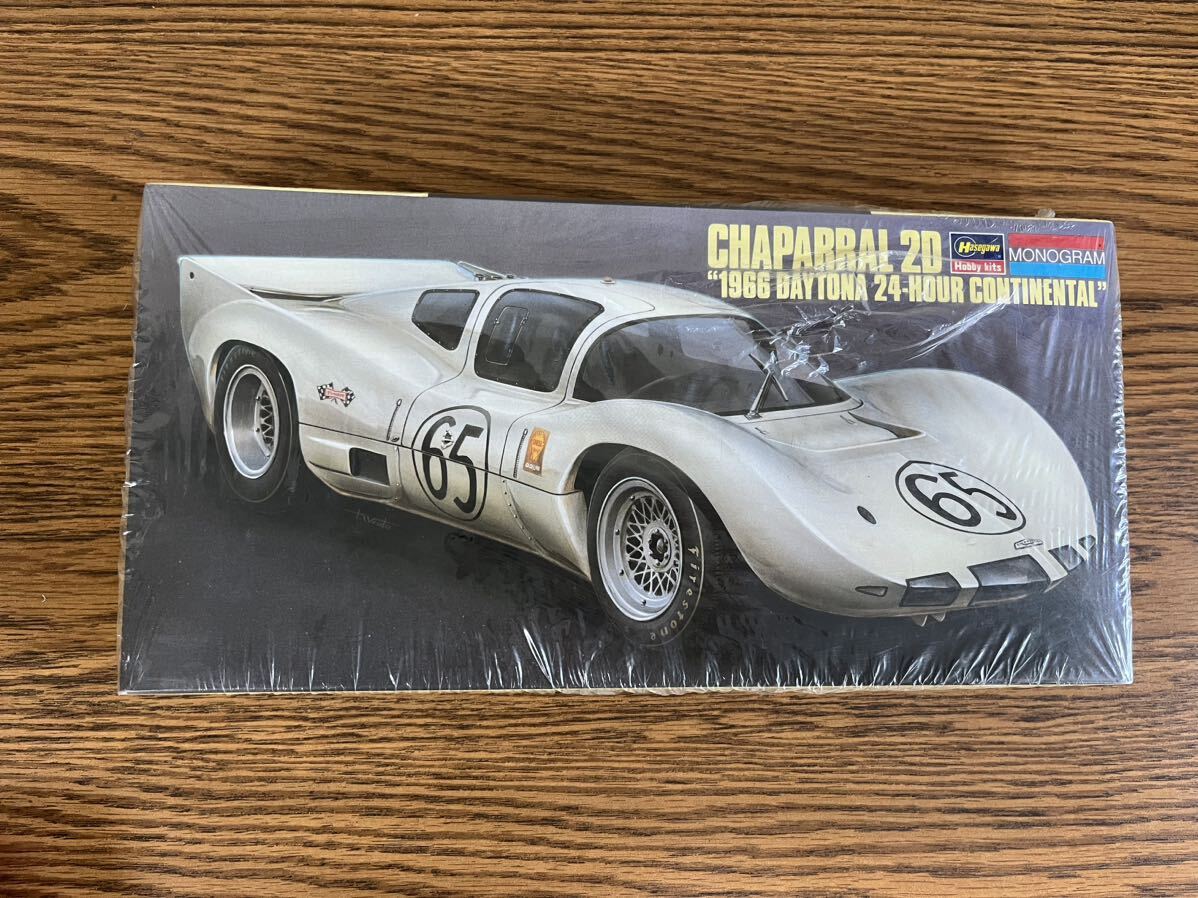 【未組立・未開封】CHAPARRAL 2D シャパラル 2D “1966 デイトナ・コンチネンタル 24時間レース　1/24プラモデル ハセガワ _画像1