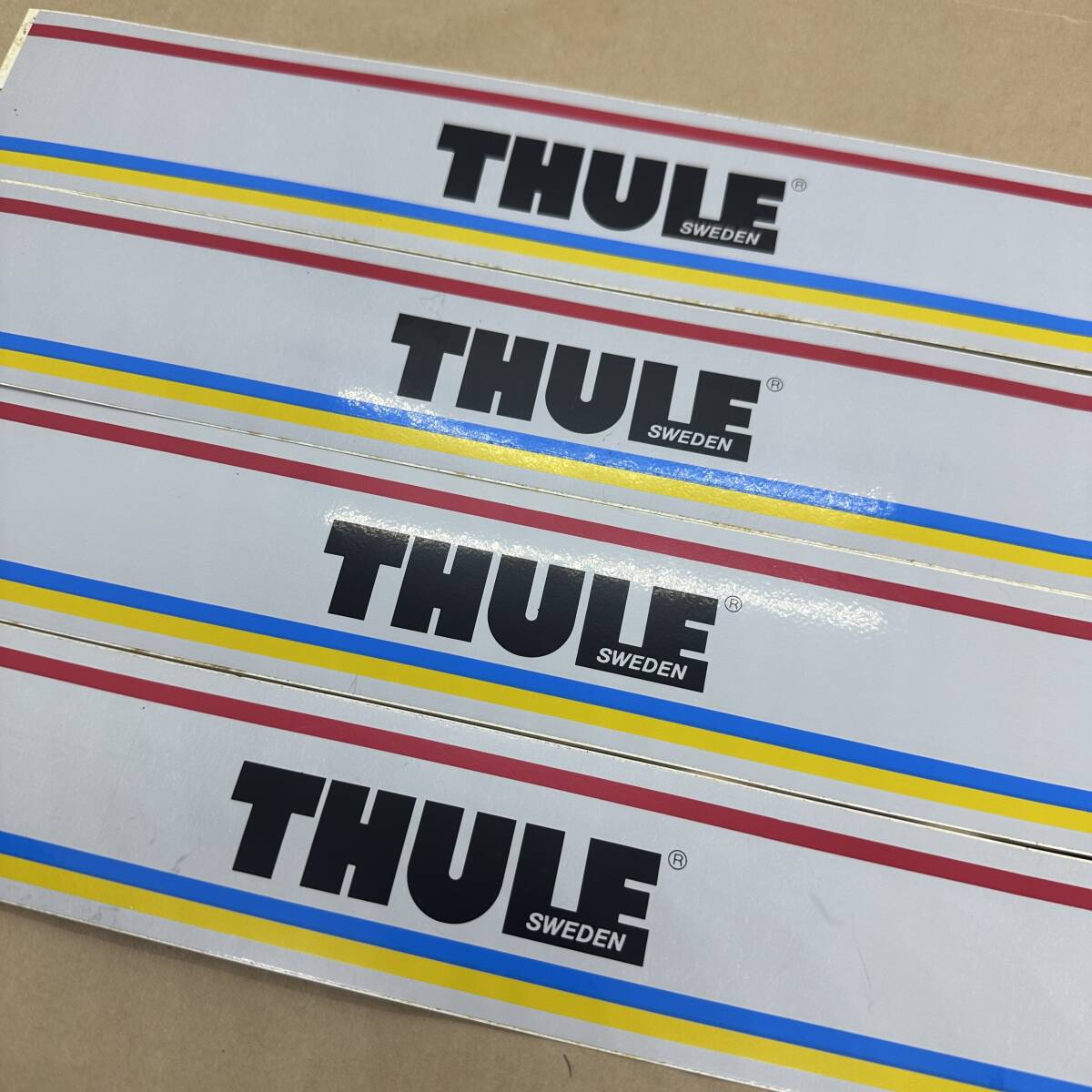 THULE SWEDEN デカール 4枚セット NEW OLD STOCK 90s_画像1