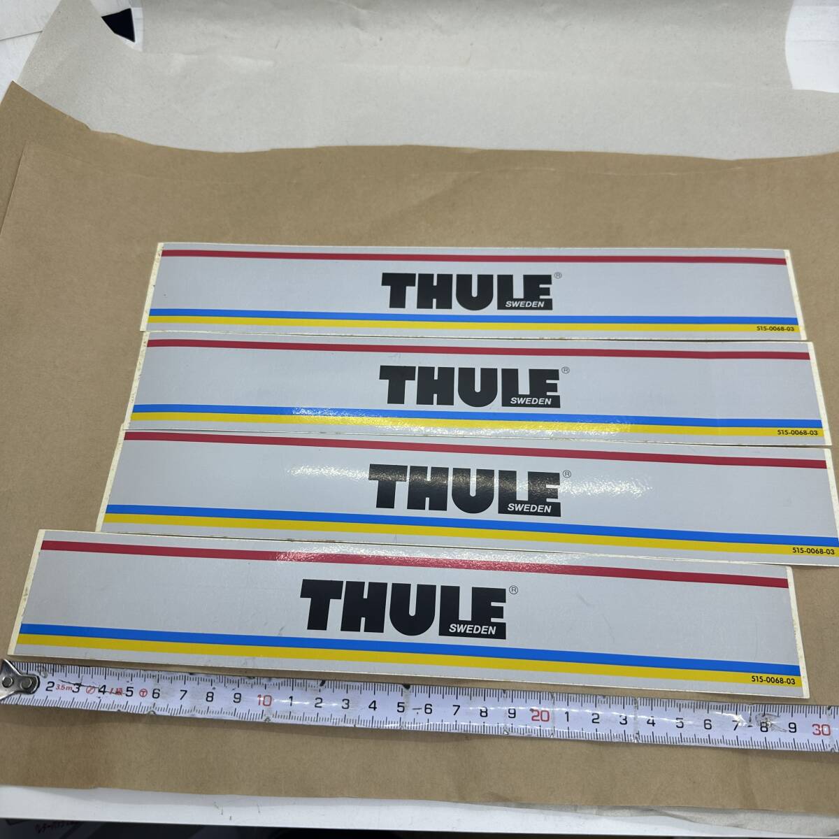 THULE SWEDEN デカール 4枚セット NEW OLD STOCK 90s_画像3