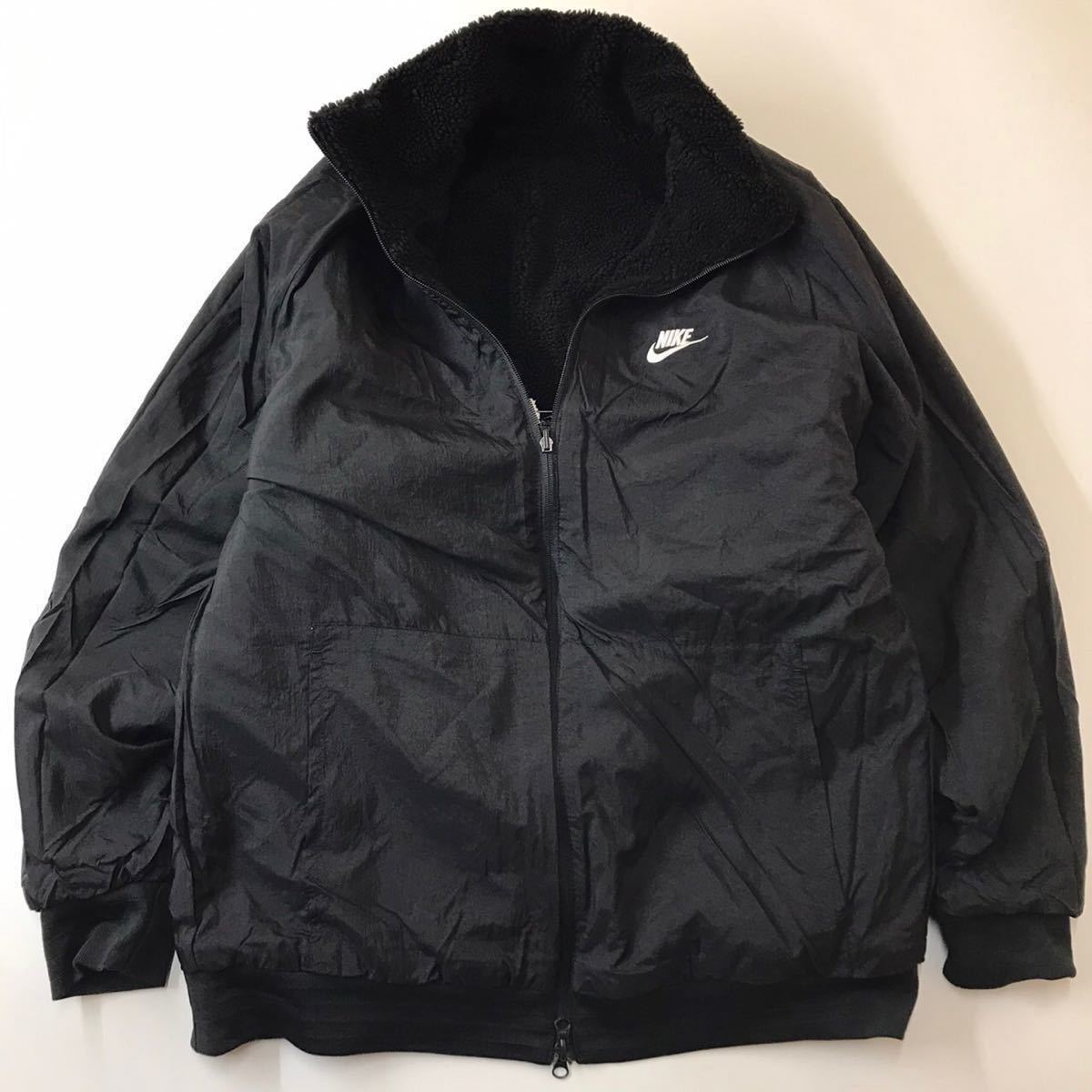 Nike BQ6546-011 SWOOSH FULL ZIP JACKET BOA FLEECE JACKET サイズ2XLの画像5