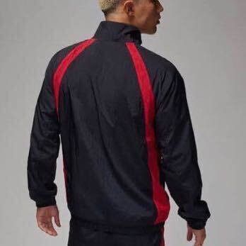 Nike DX9368-013 Men's Sportswear, Jordan Sports Jam Warm-Up Jacket, Black/Gym Red, Authentic Productサイズ XLの画像2