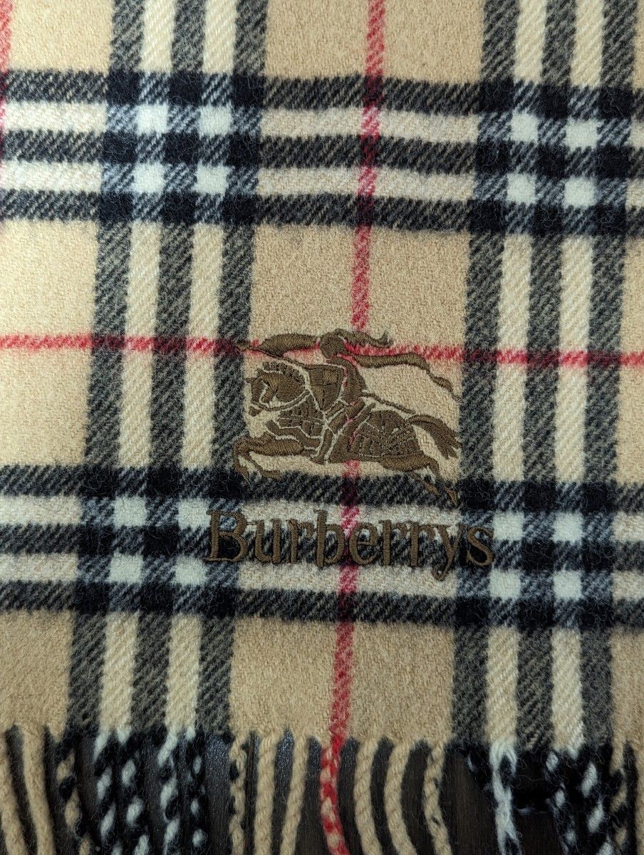 【BURBERRY】 ノバチェック ブランケット ひざ掛け ストール マフラー