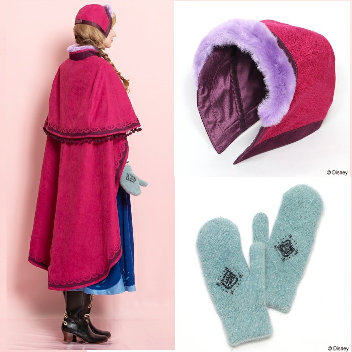 シークレットハニー ディズニー アナ雪 雪山 ドレス&ケープ帽子 シークレットハニー ディズニー アナ雪 雪山 ドレス&ケープ帽子