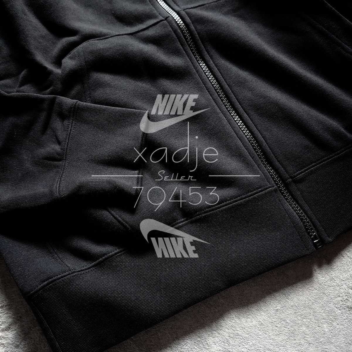  new goods regular goods NIKE Nike sweat top and bottom set Parker pants Logo embroidery setup black black white ...2XL XXL