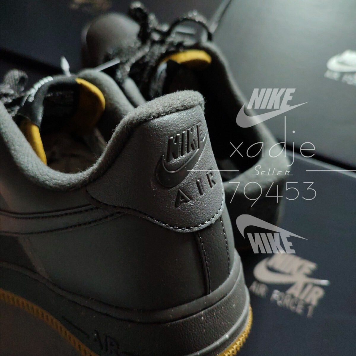  new goods regular goods NIKE Nike AIR FORCE1 LOW Air Force 1 low 07 LV8 dark gray . ash b long Gene 26.5cm US8.5 box attaching 