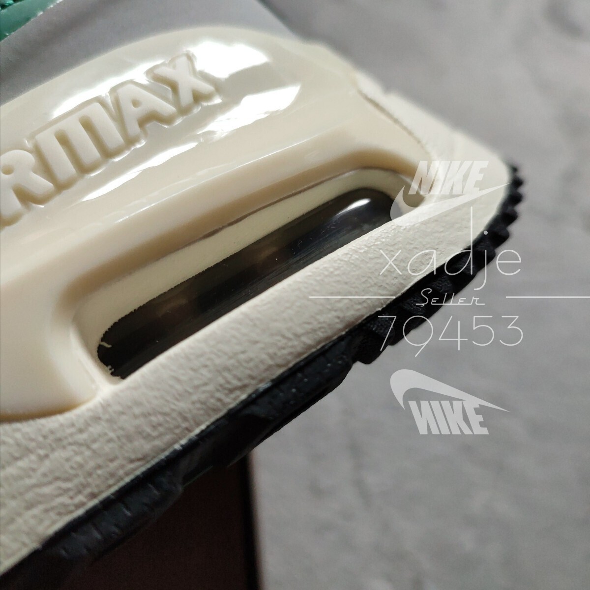 新品 正規品 NIKE ナイキ AIR MAX SYSTEM エアマックス システム 白 ホワイト グレー クリーム 27.5cm US9.5 箱付き MOVE TO ZEROの画像4