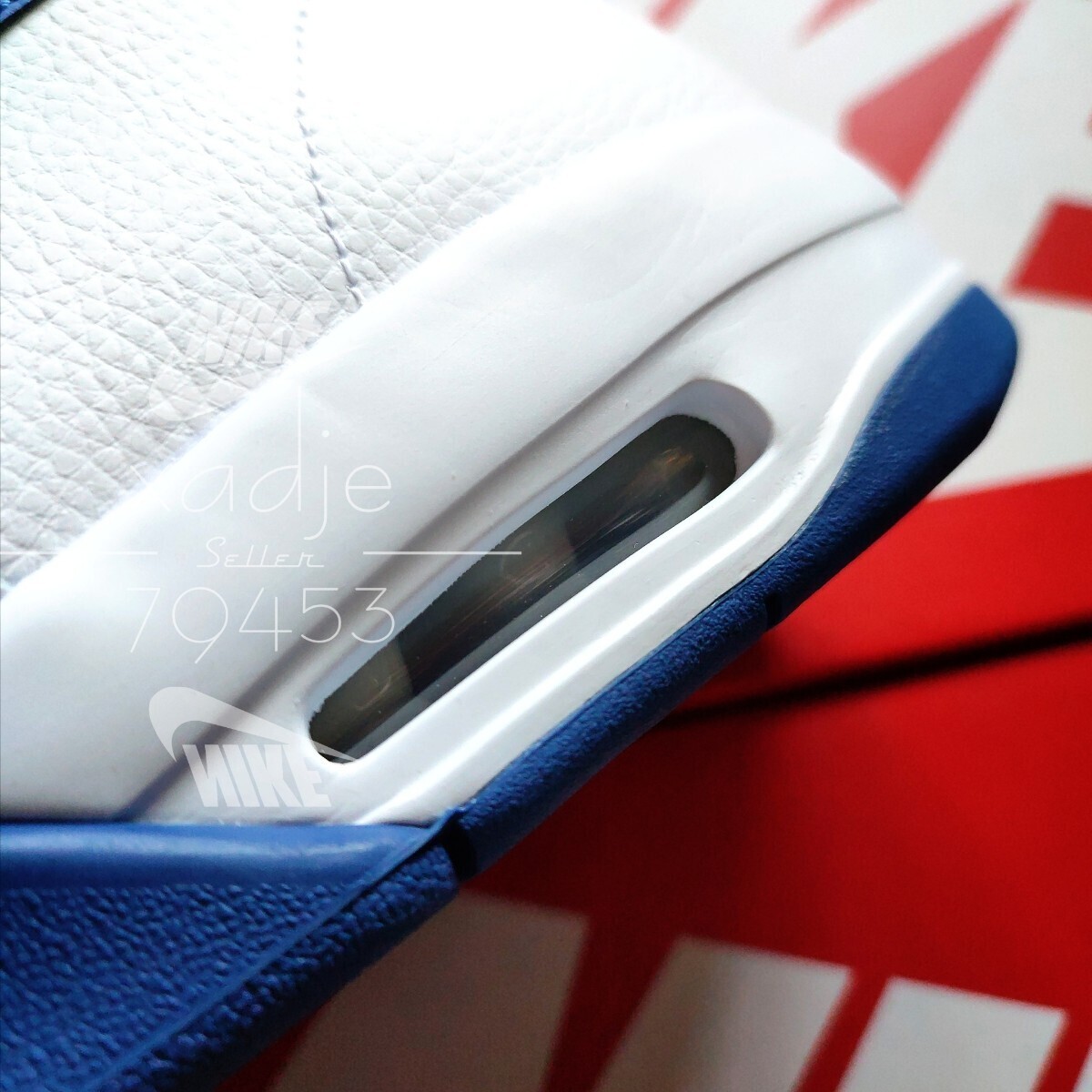 новый товар стандартный товар NIKE Nike FLIGHT LEGACY полет Legacy белый белый синий голубой 27cm US9 с коробкой 