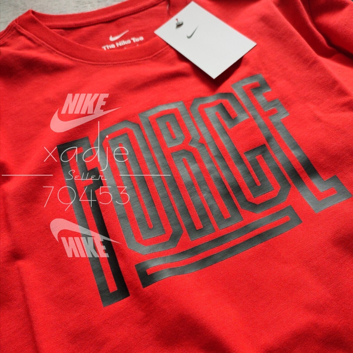  новый товар стандартный товар NIKE Nike NSW FORCE four Sprint длинный рукав long T 2 шт. комплект чёрный черный красный красный белый M