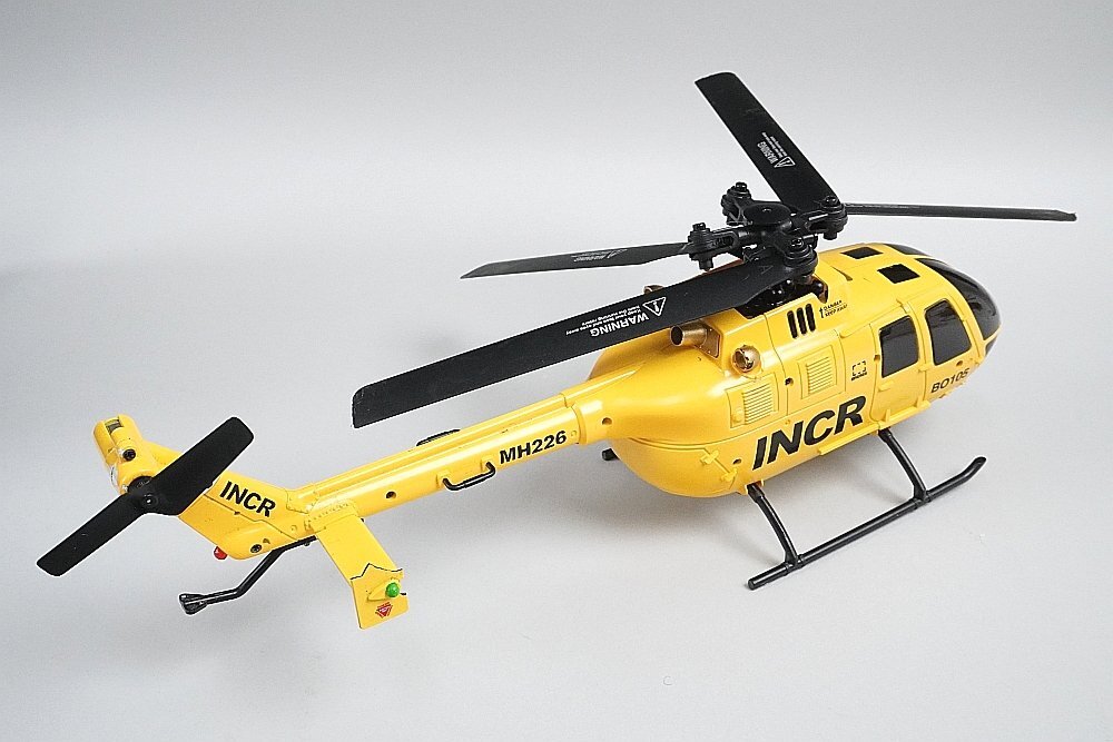 G FORCE ジーフォース 1/48 BO105 INCR 2.4GHz 4ch 電動ヘリコプター / 専用バッテリー付き / コントローラーセットの画像5