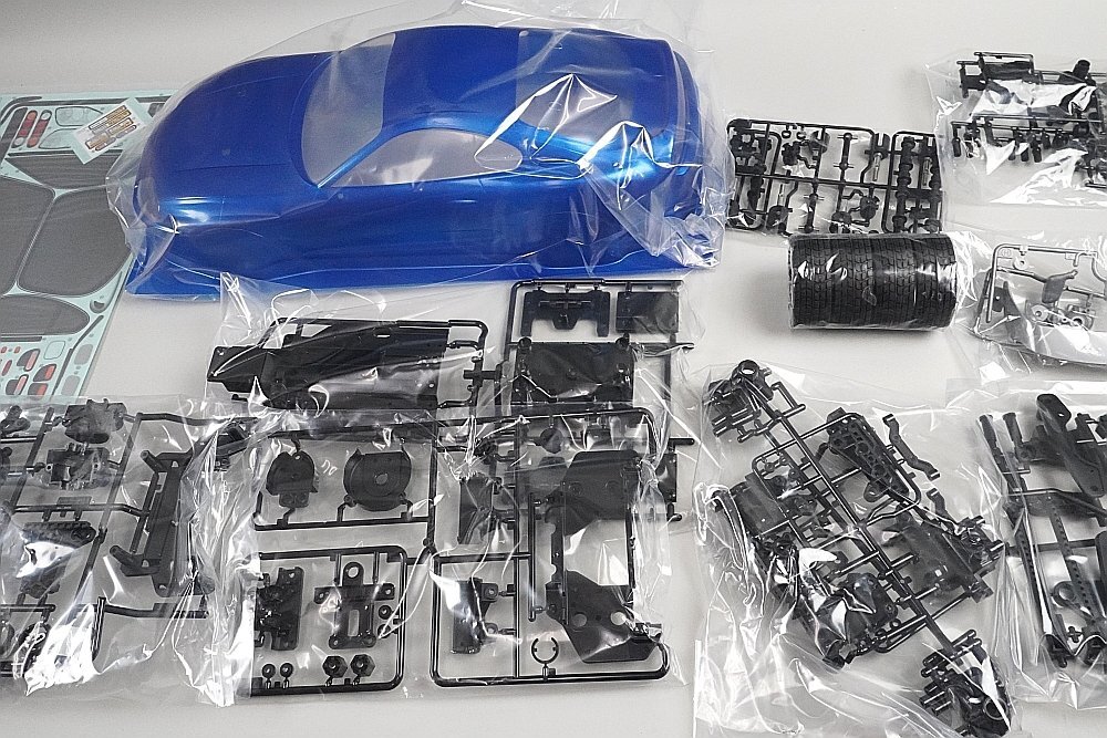 TAMIYA タミヤ 1/10 電動RC 2WD レーシングカー トヨタ スープラ JZA80 BT-01シャーシ 組み立てキット 未組立品の画像5