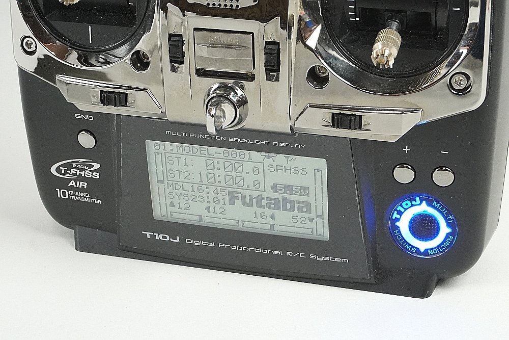 Futaba フタバ T10J 2.4GHz 10ch T-FHSS AIR プロポ / R3008SB レシーバー 送受信機セットの画像4