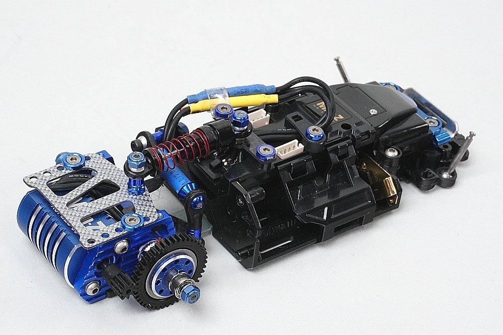 KYOSHO 京商 MINI-Z ミニッツ MR-03EVO シャーシ / XSPEED 56 モーター搭載 / アルミパーツカスタム ※本体のみの画像4