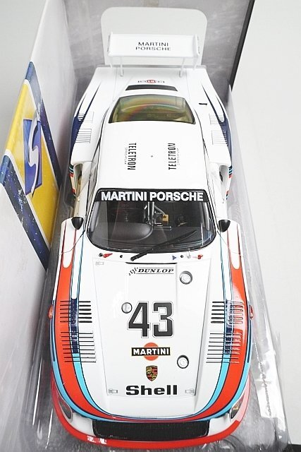 SOLIDO ソリド 1/18 Porsche ポルシェ 935 モビーディック 24h ルマン LM 1978 #43 Martini マルティニ S1805401の画像2