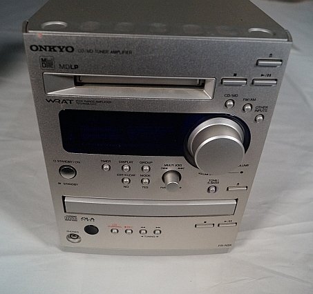 ONKYO Onkyo CD/MD tuner system player D-N500 100V * electrification has confirmed FR-N3X