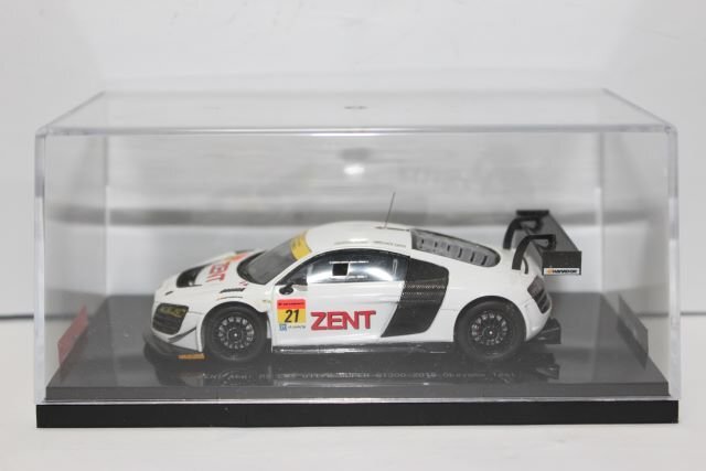 ▽ EBBRO エブロ 1/43 スーパーGT GT300 2013 Okayama Test ZENT Audi アウディ R8 LMS ultra #21 44948の画像1