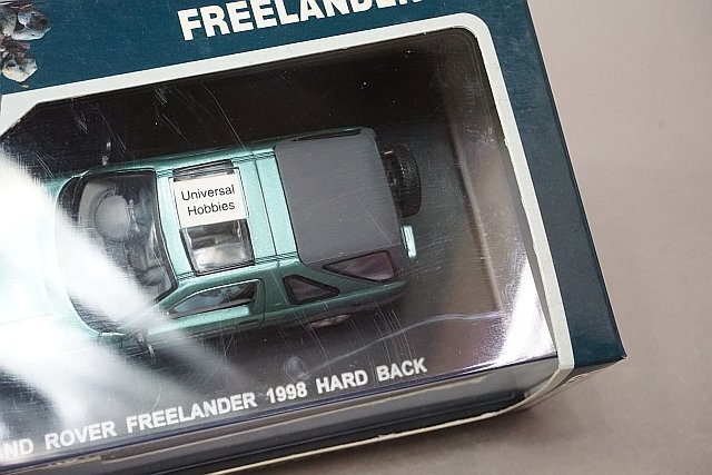 イーグルレース / ユニバーサルホビー 1/43 LAND ROVER ランドローバー フリーランダー 1998 ハードバック グリーンメタリック E1504の画像7