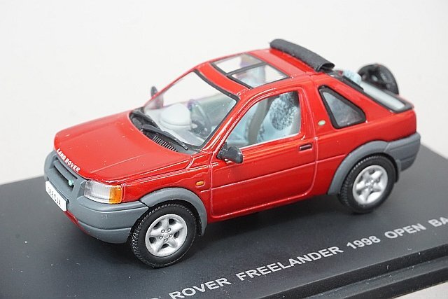 イーグルレース / ユニバーサルホビー 1/43 LAND ROVER ランドローバー フリーランダー 1998 オープンバック レッド E1502の画像1