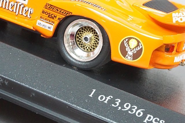 ミニチャンプス PMA 1/43 Porsche ポルシェ 935 DRMゾルダー 優勝 1977 #52 イエガーマイスター 400776352_画像2