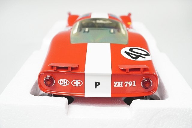 ミニチャンプス PMA 1/18 Porsche ポルシェ 906LH Squadra Tartaruga 12H セブリング 1967 #40 100676140の画像4
