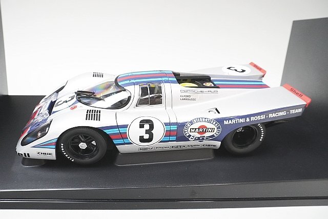 AUTOart オートアート 1/18 Porsche ポルシェ 917K セブリング 優勝 1971 #3 MARTINI マルティニ 80034の画像1