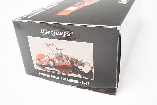 ミニチャンプス PMA 1/18 Porsche ポルシェ 906LH Squadra Tartaruga 12H セブリング 1967 #40 100676140の画像9