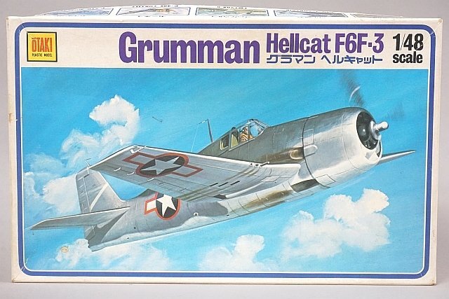 ★ オオタキ 1/48 アメリカ軍 グラマン ヘルキャット F6F-3 プラモデル OT2-29_画像1
