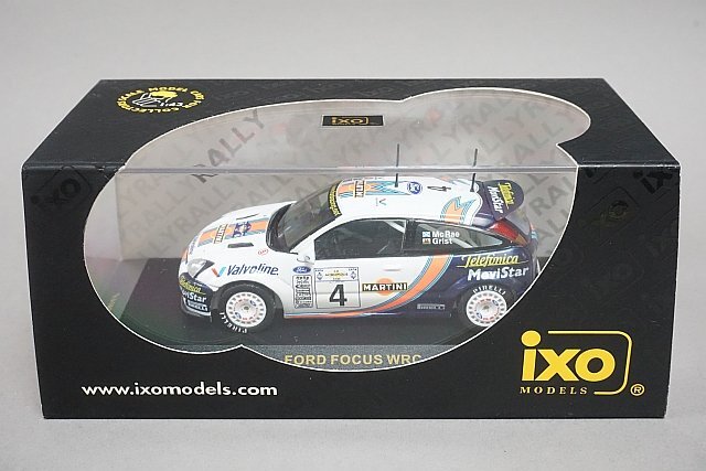 IXO イクソ 1/43 FORD フォード FOCUS WRC RALLY WINNER ACROPOLIS 2001 #4 RAM019の画像4