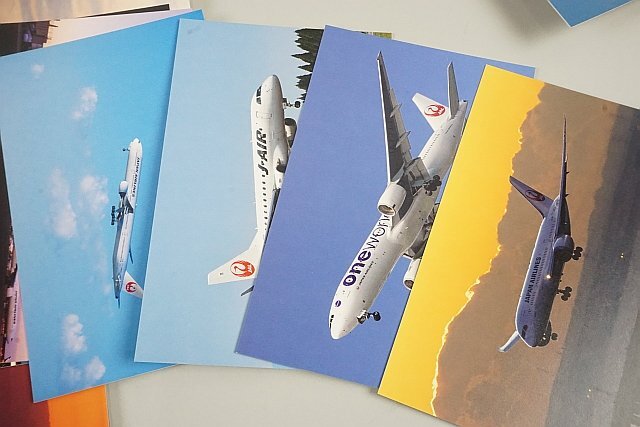★ JAL FLEET Postcard Box 100 コレクタブルポストカード 94枚 ※6枚欠品