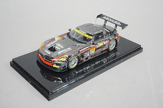 EBBRO エブロ 1/43 GAINER DIXCEL ゲイナーディクセル SLS SUPER GT300 Okayama Winner 2013 #11 44929の画像1