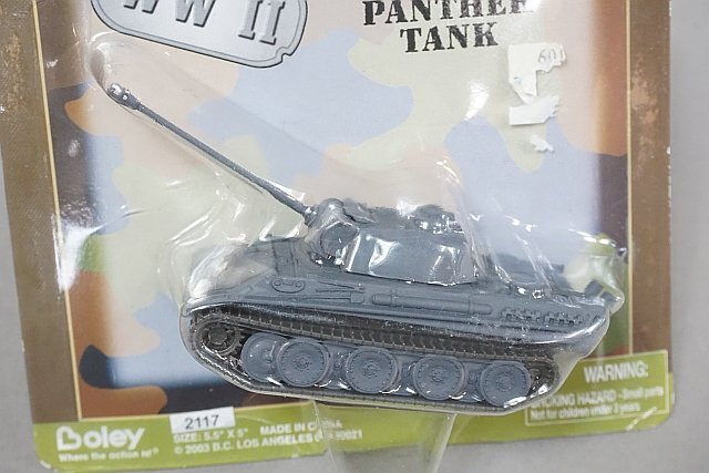 Boley 1/87 M5 STUART TANK M5軽戦車 / GERMAN PANTHER TANK ドイツ軍 パンサー戦車 など3点セット_画像10